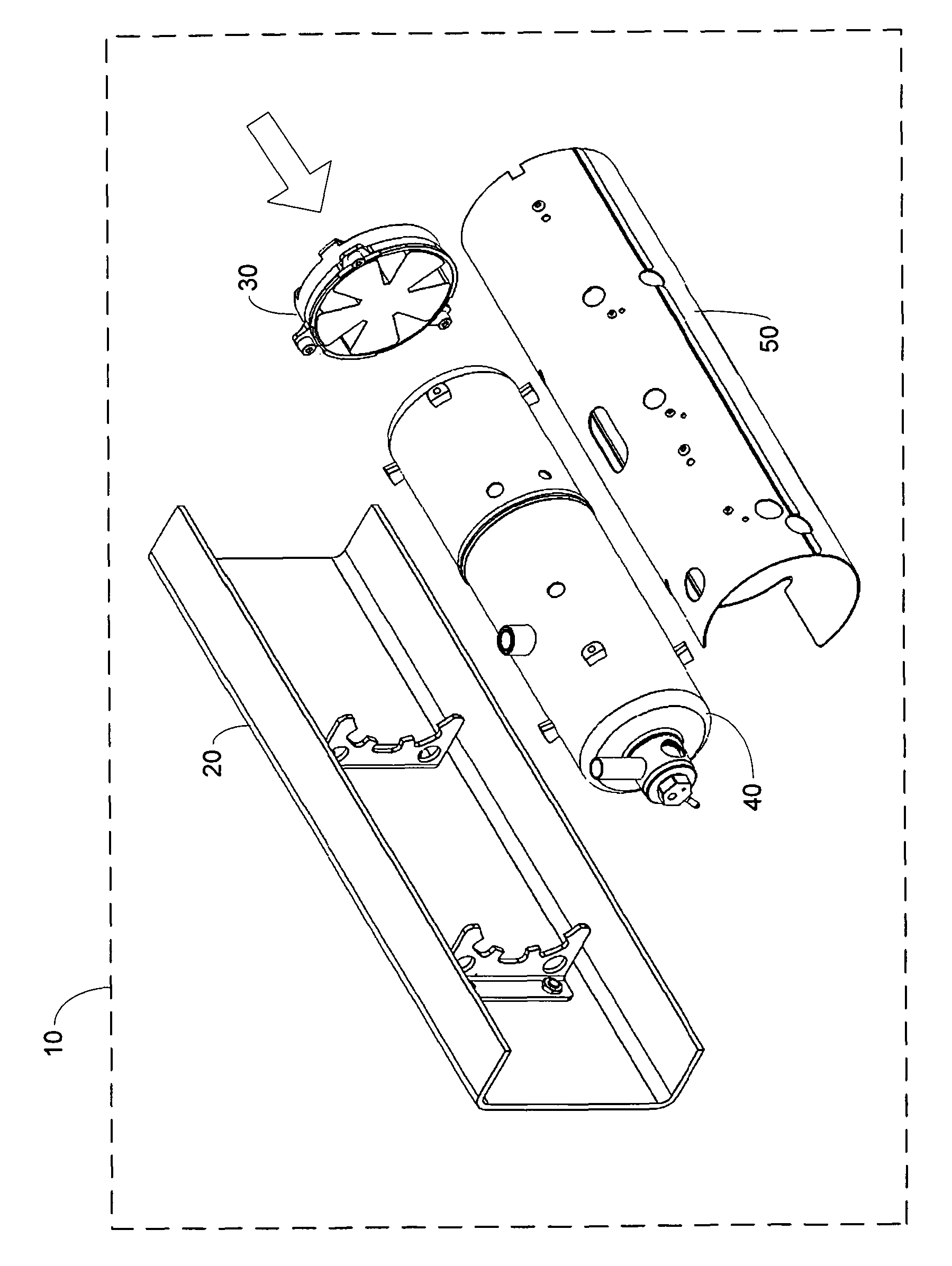 Actively cooled fuel processor