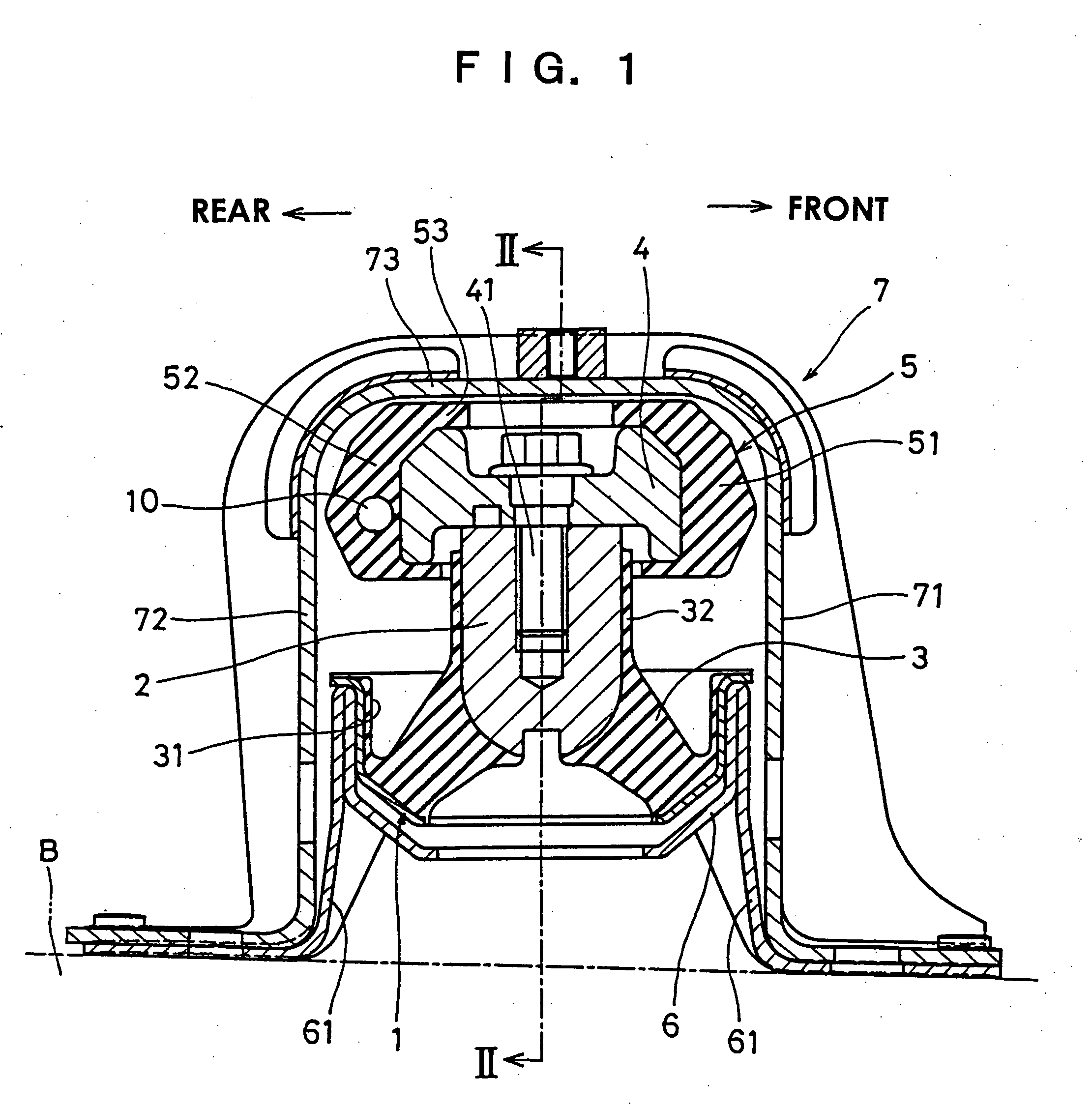 Vibration isolating device