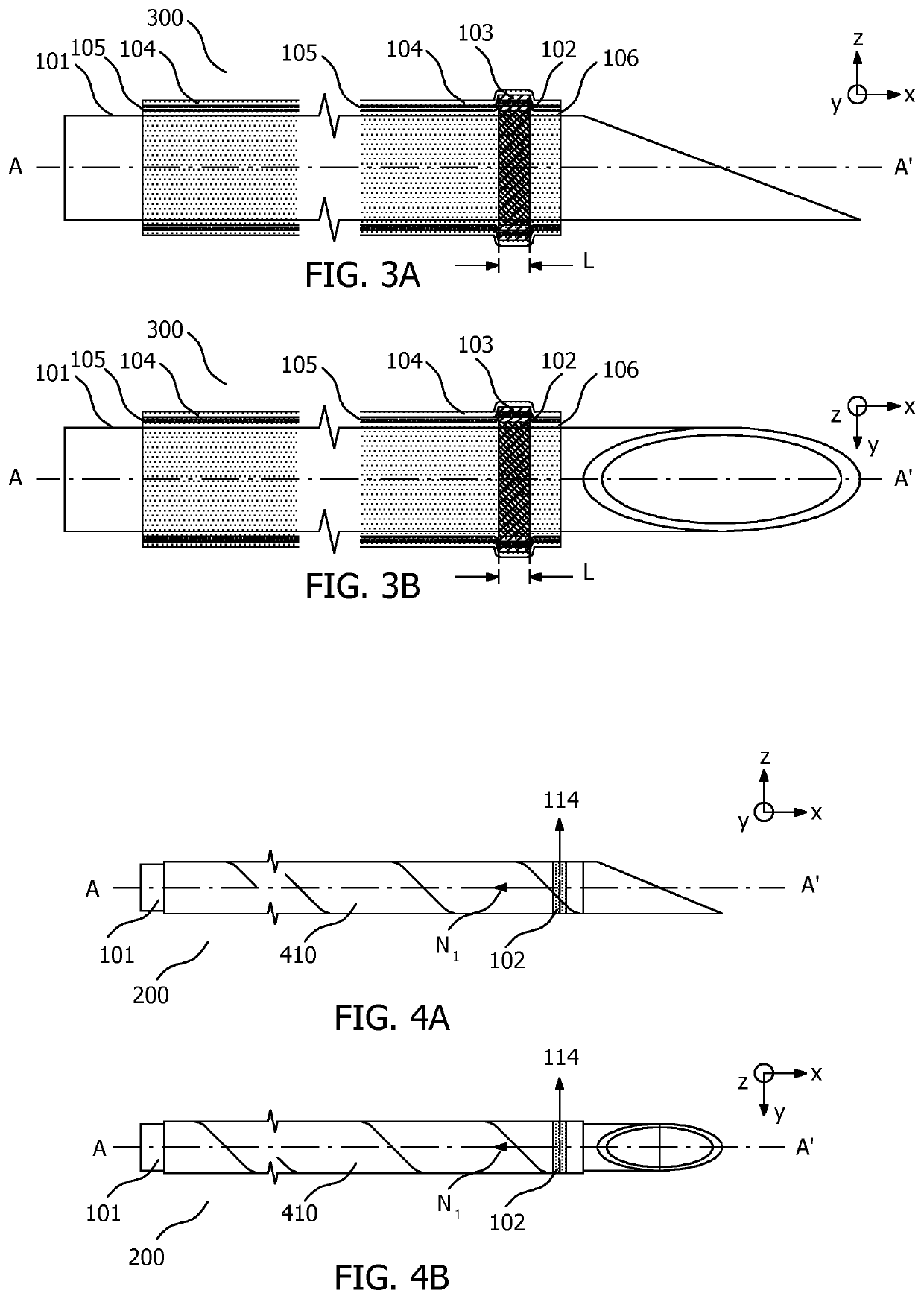 Interventional device with an ultrasound transducer