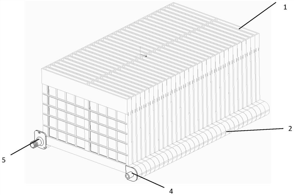 A metal/air battery system