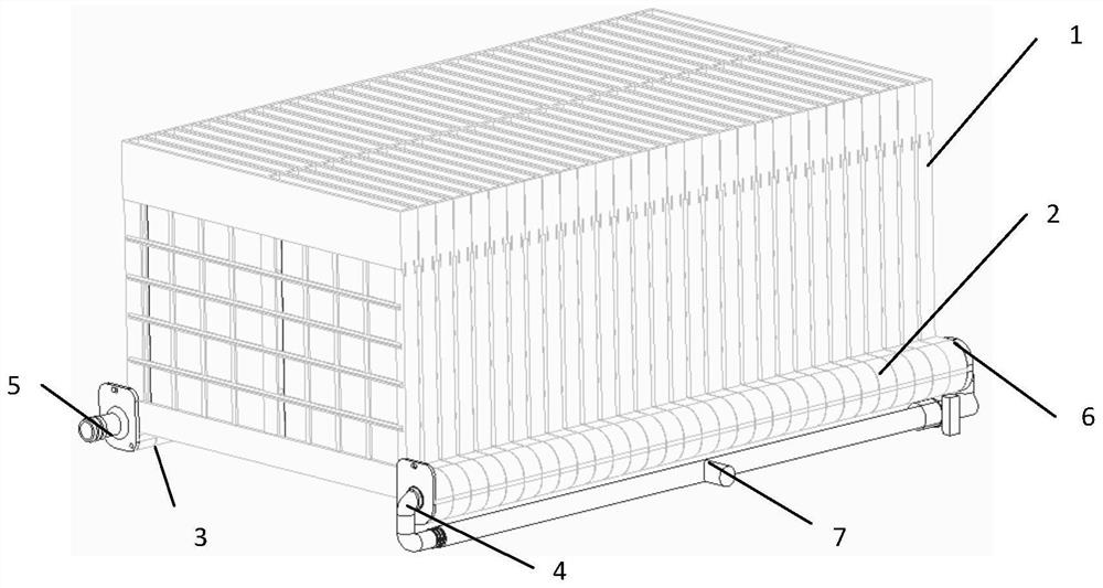 A metal/air battery system