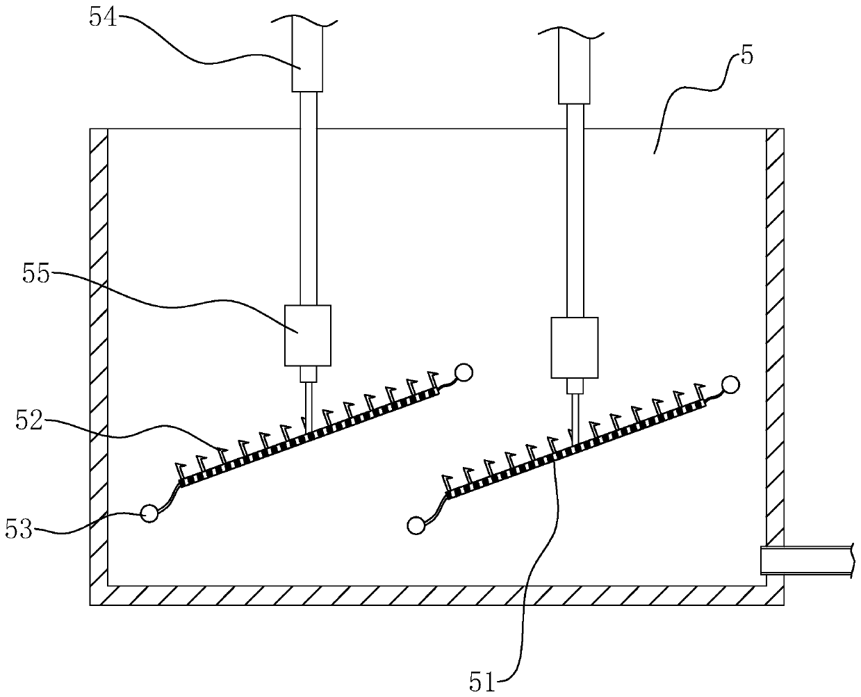 Treatment system for electroplating wastewater