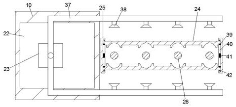 Test worktable with test tube cleaning function