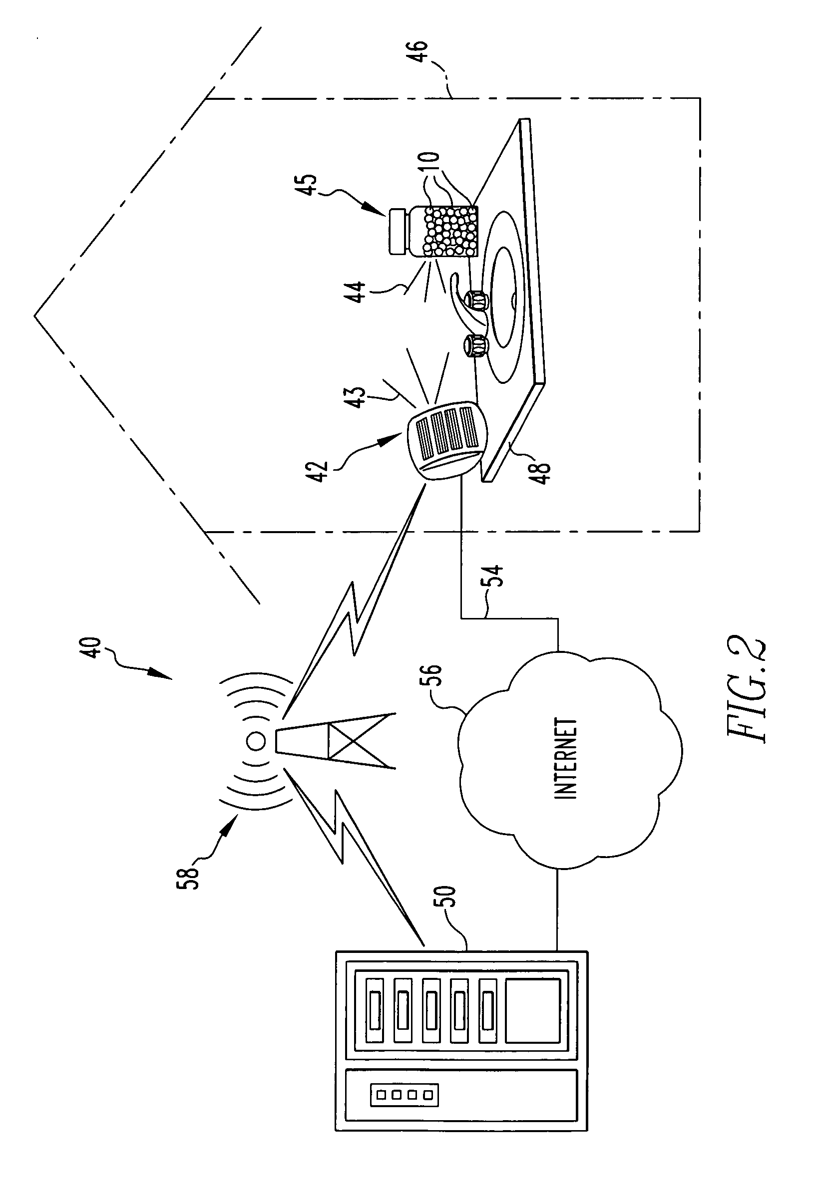 Radio frequency identification pharmaceutical tracking system and method