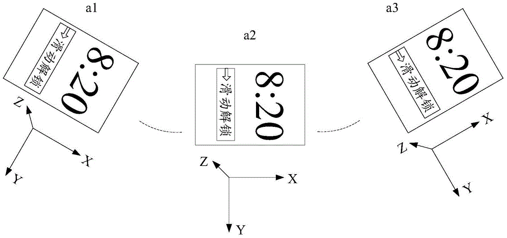 Handheld terminal and screen display control method thereof