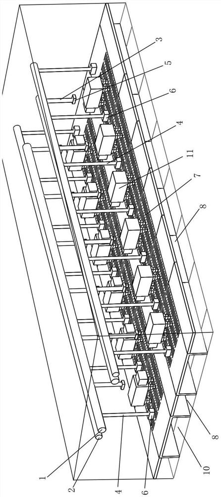 Precise local ventilation airflow organizing mechanism for livestock breeding house and application of precise local ventilation airflow organizing mechanism