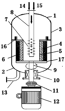 Novel organic waste water treatment process