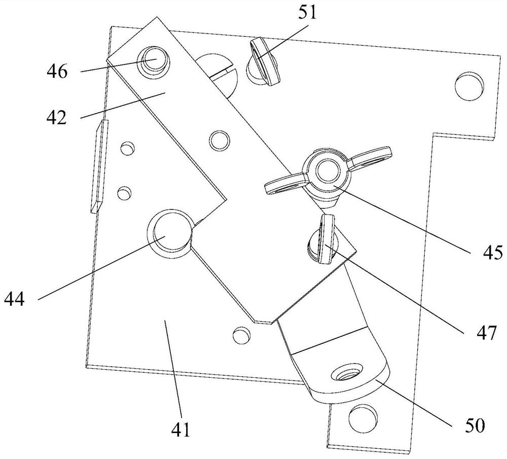 Broken line detection system