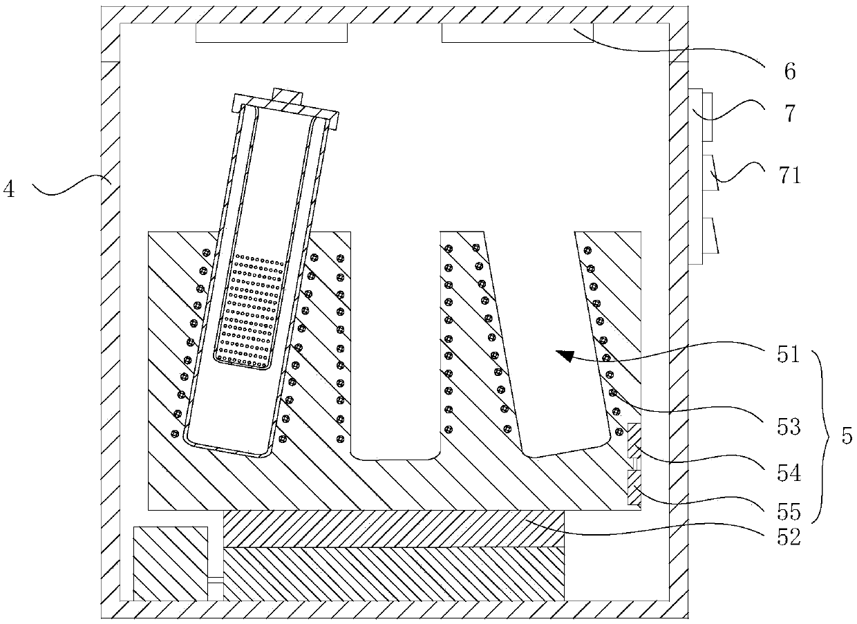 Animal serum collecting test tube and serum separator