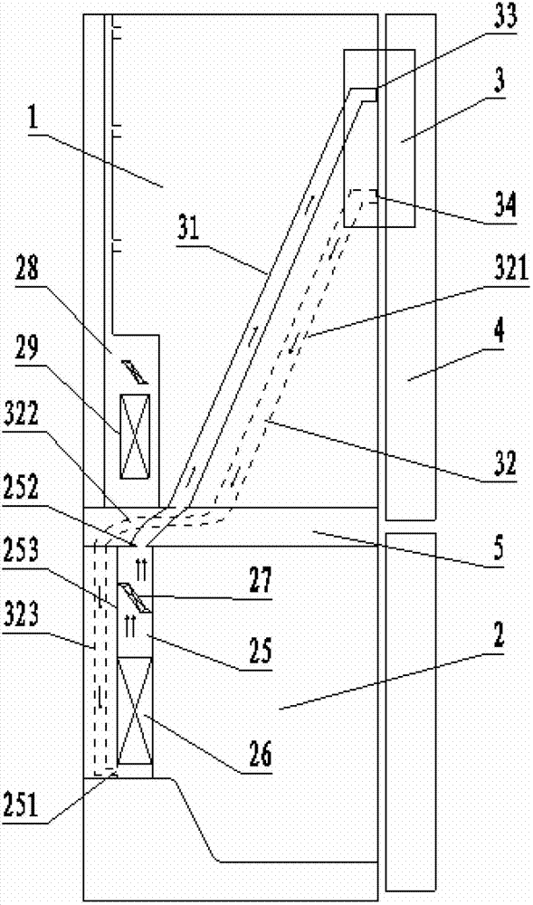 Three-evaporator refrigerator with refrigerating and door-body ice-making functions