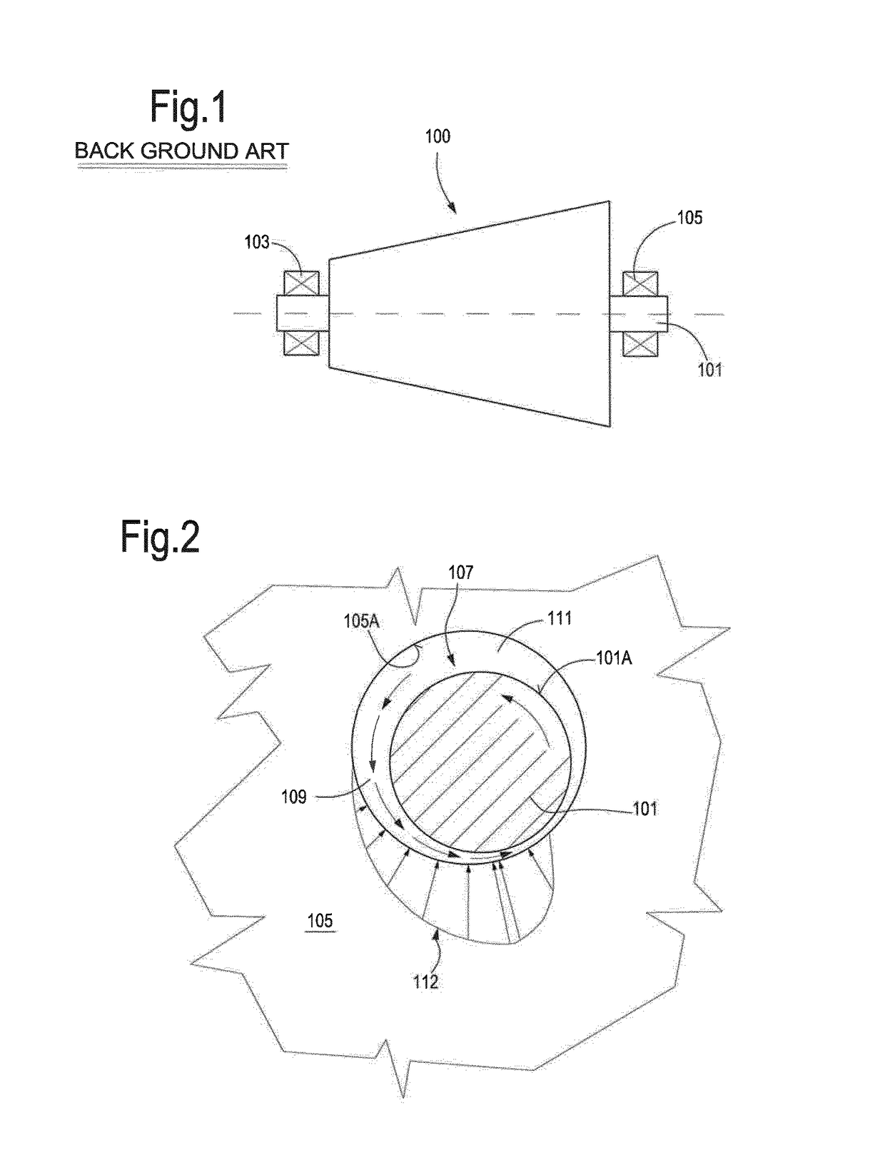 Rotating machinery with adaptive bearing journals and methods of operating