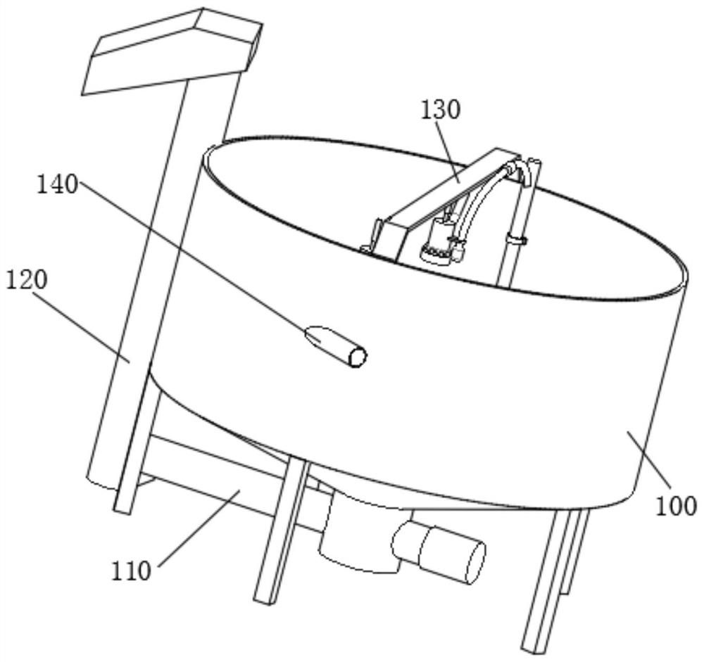 A kind of municipal engineering environment-friendly wastewater multi-stage treatment device