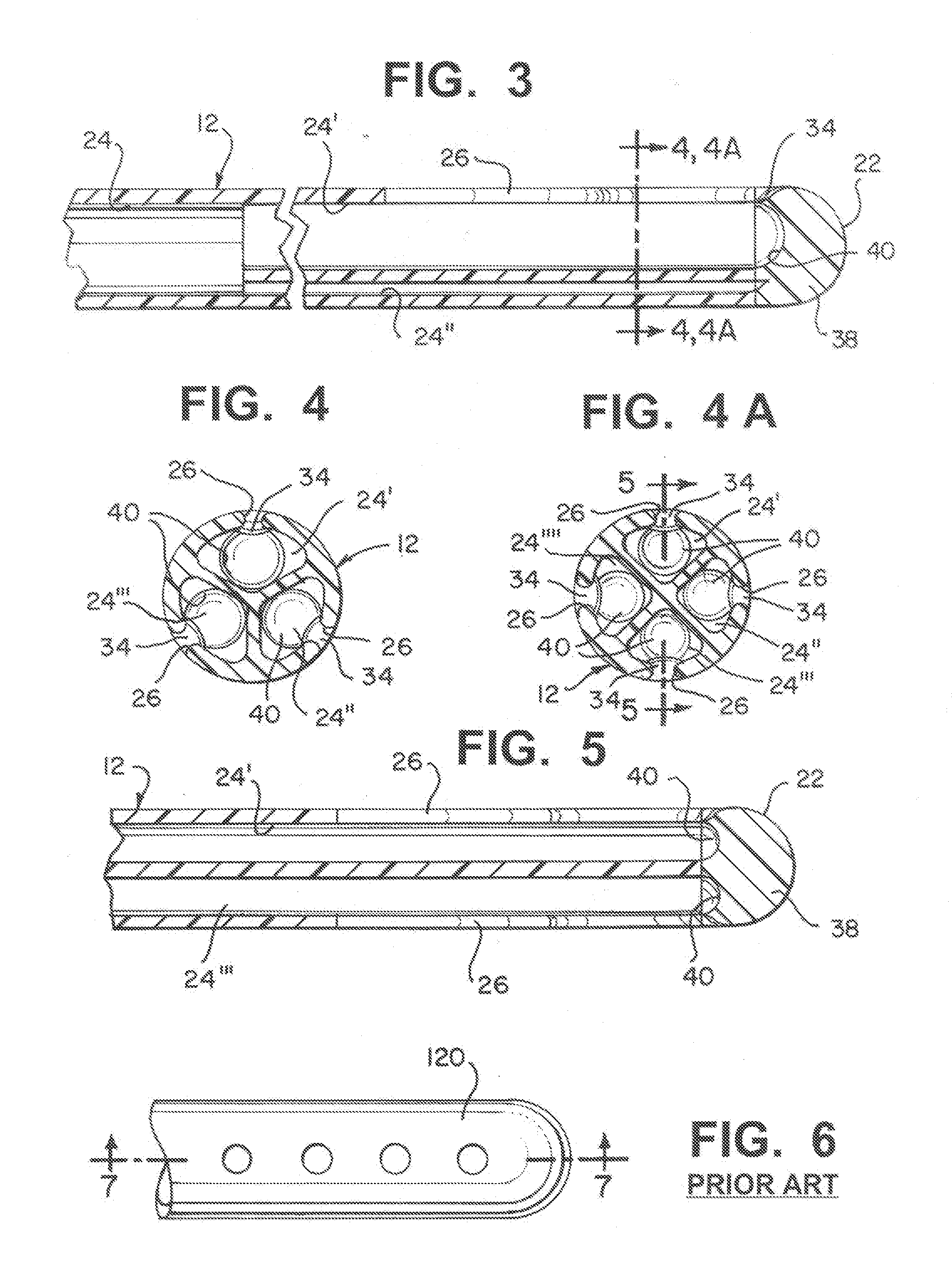 Multi-lumen ventricular drainage catheter