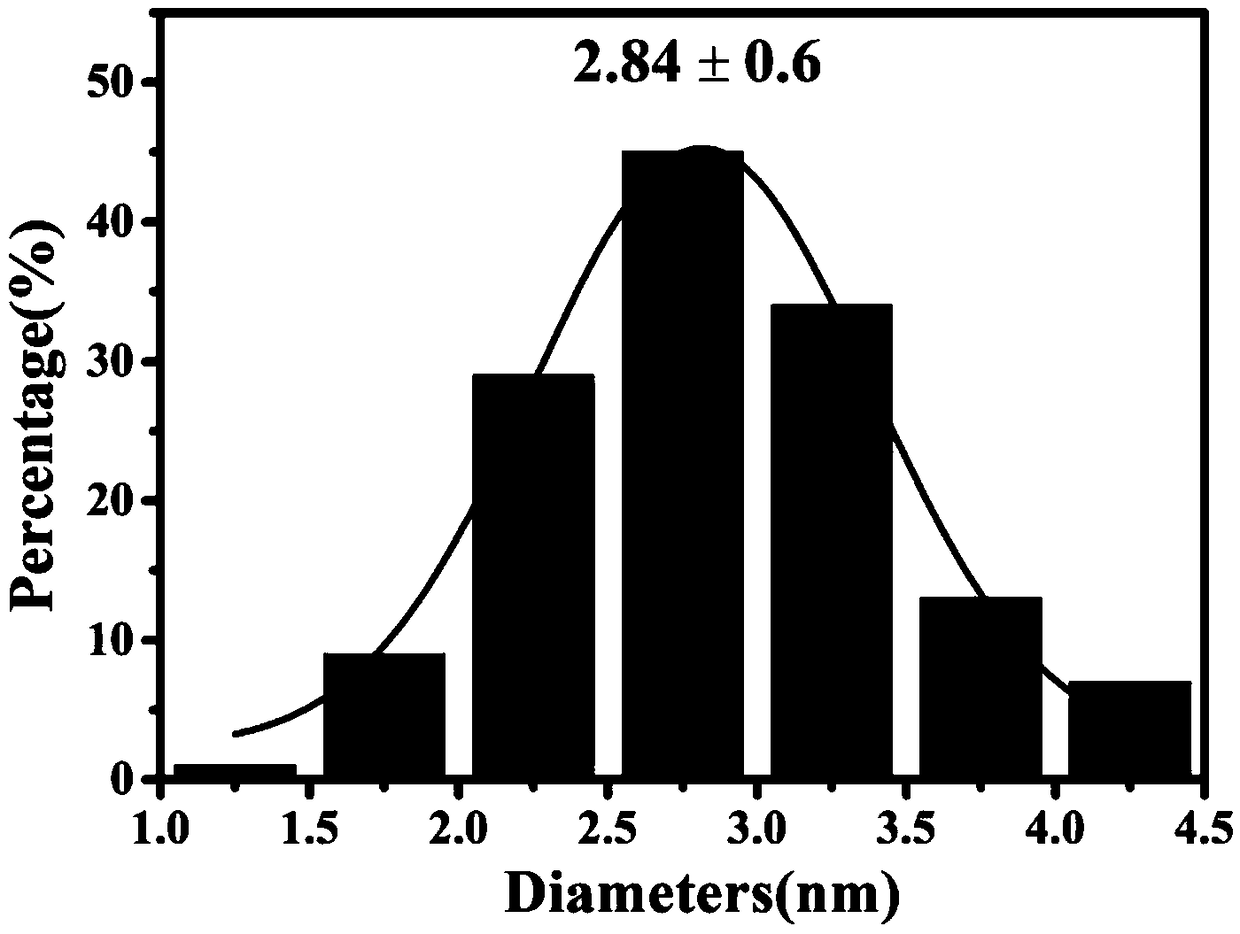 Protein-coated fluorescent gold nanocluster as well as preparation method and application thereof