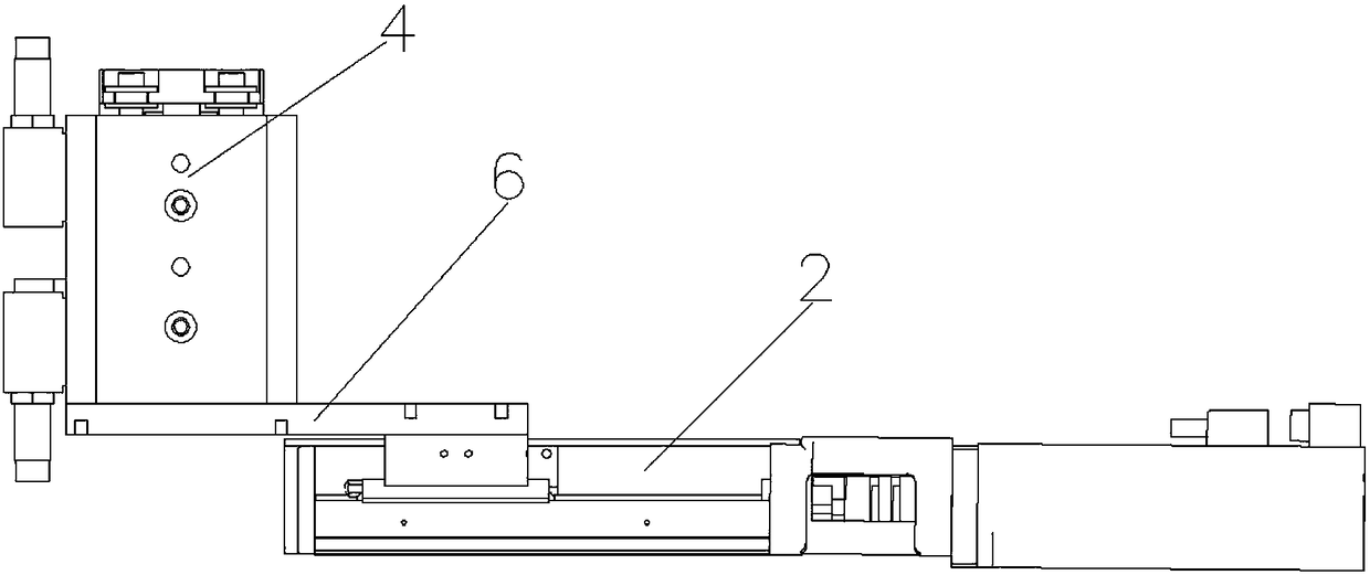 Four-axis adjusting device