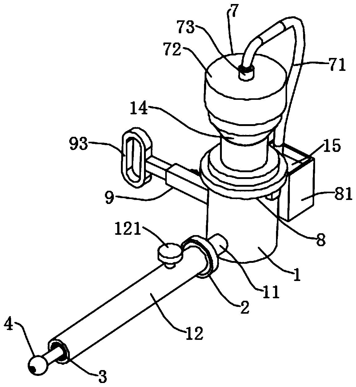 Urethral drug delivery device for urinary surgery