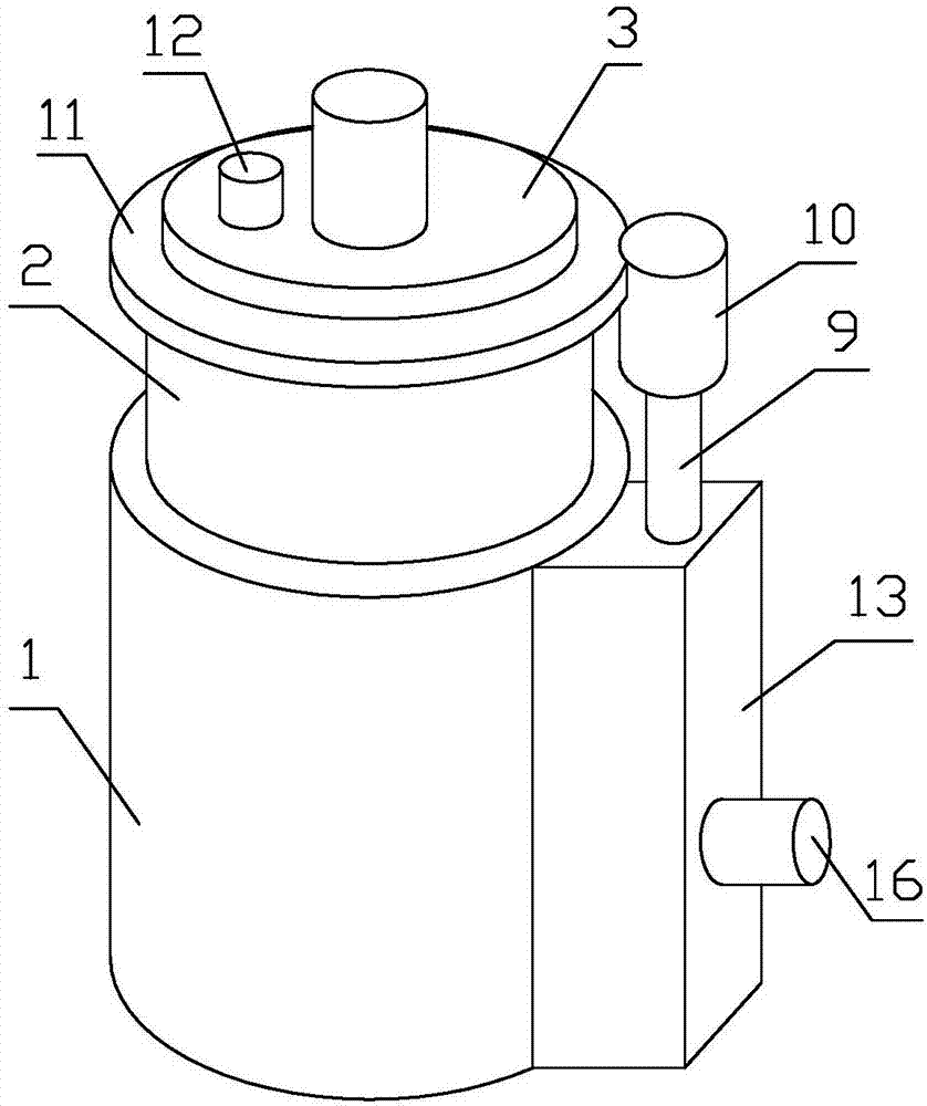 Traditional Chinese medicine frying device with discharging mechanism