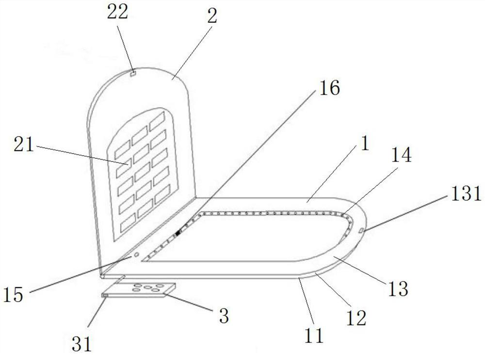 Multifunctional toilet lid