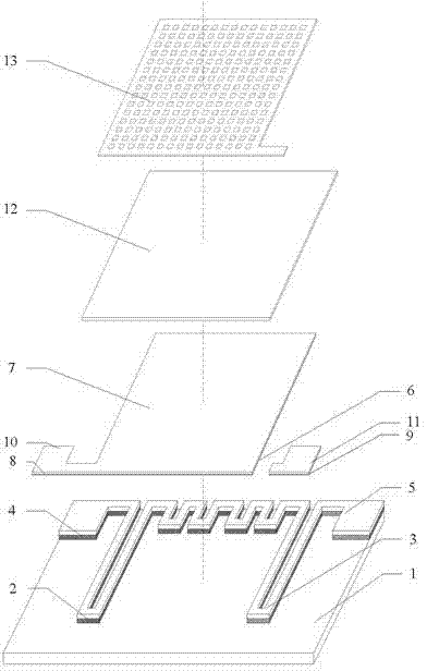 Heating type humidity sensor and manufacturing method thereof