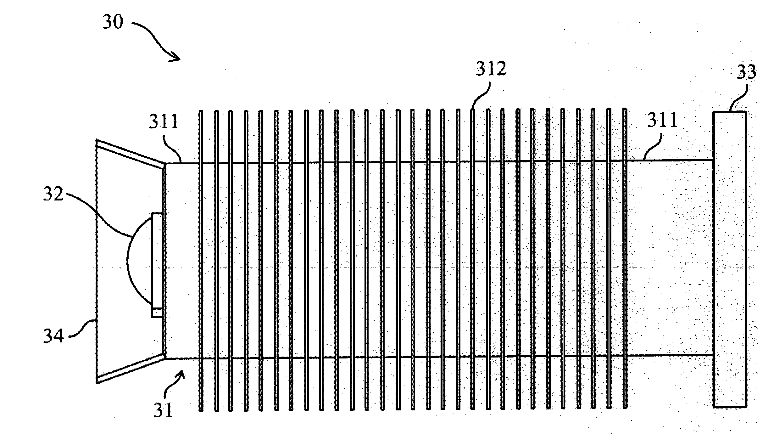 System in Package High Power Highly Efficient Diode Lamp