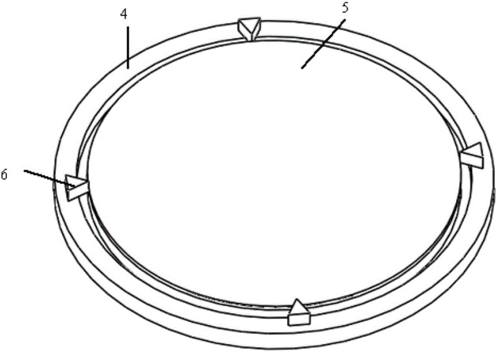 Test method for residual stress of subsurface of grinding wafer