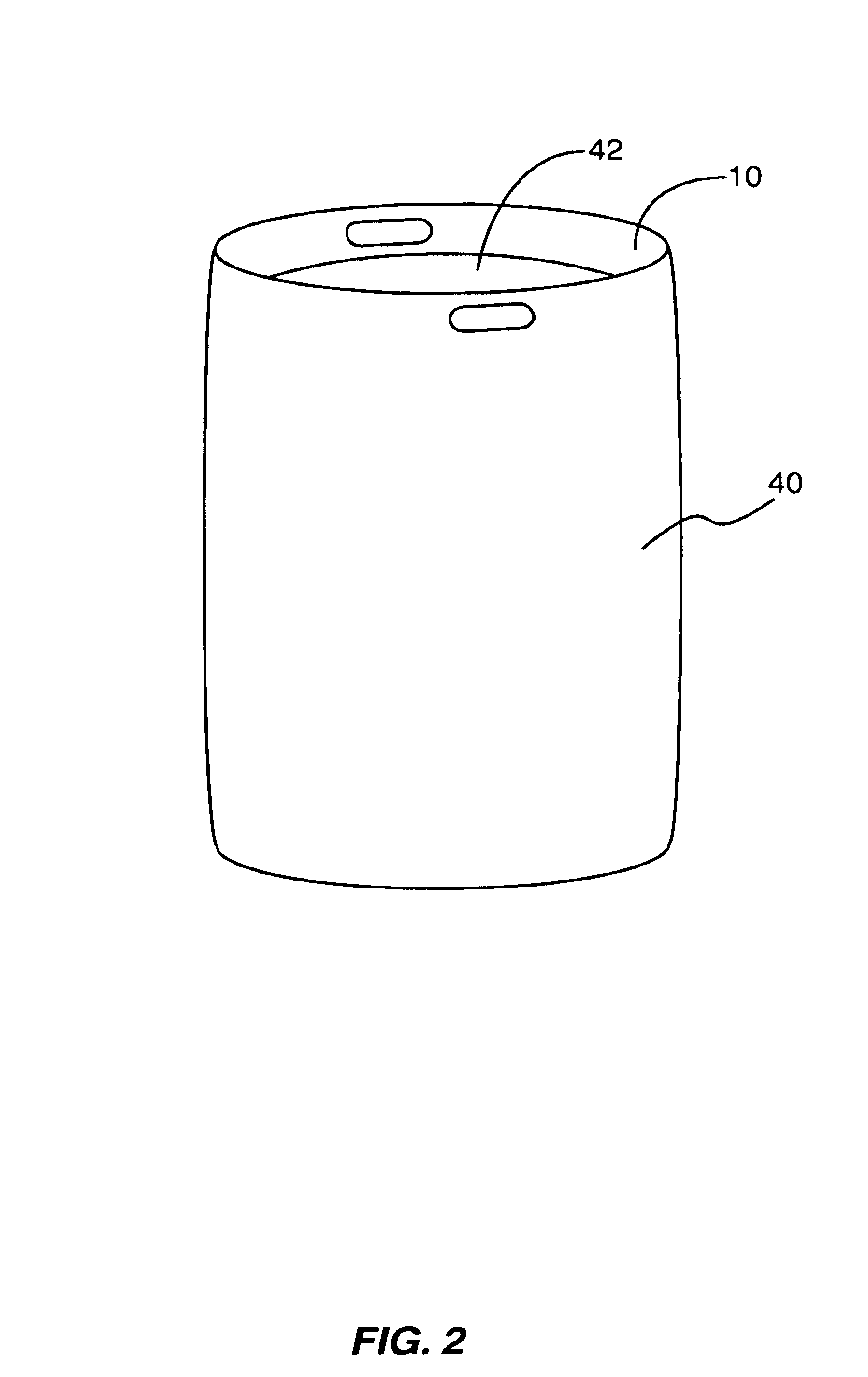 RFID temperature device and method