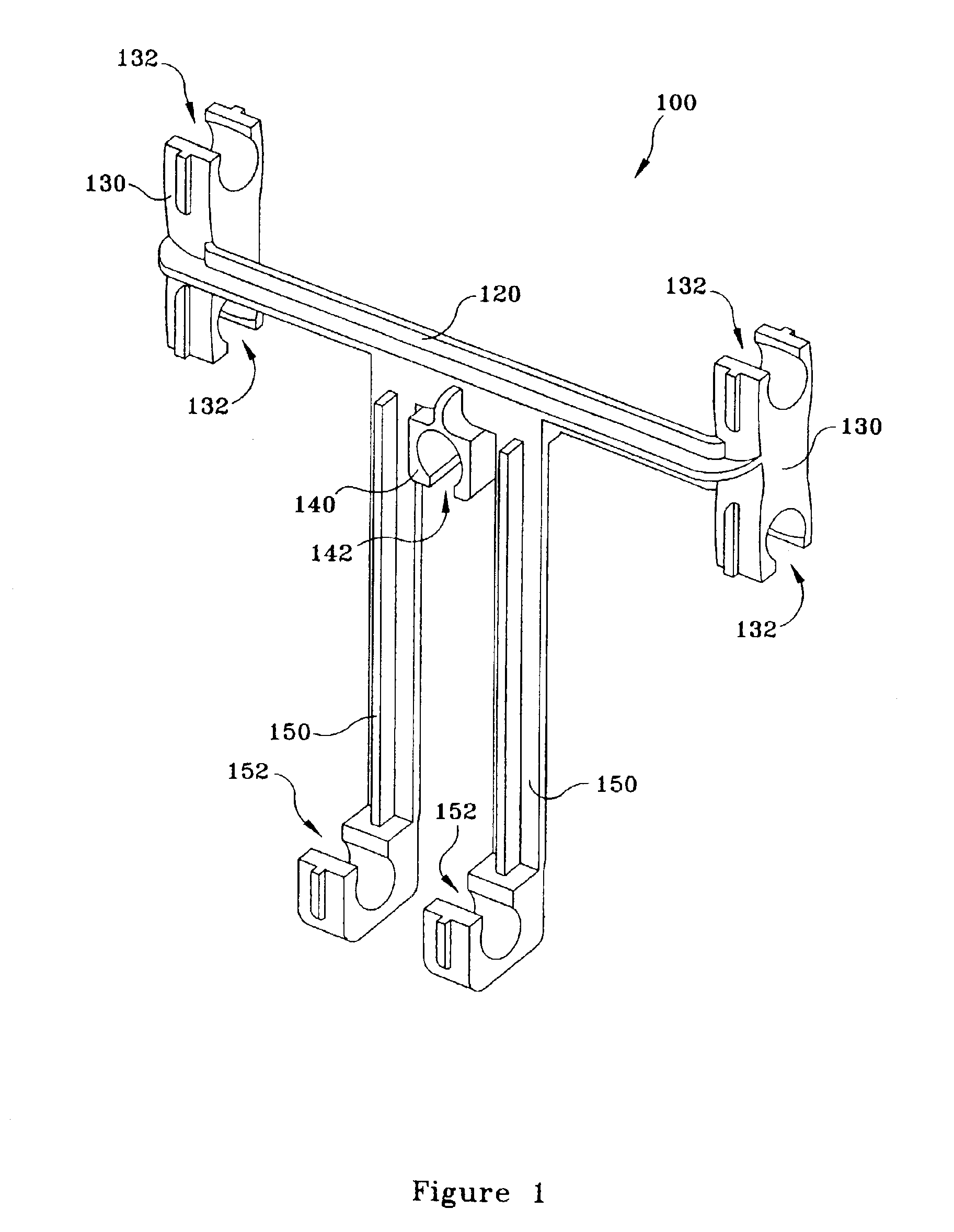 Apparatus and method for reinforcing concrete using rebar supports