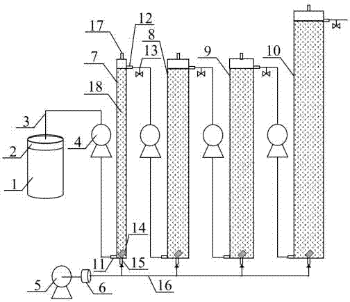 Device and method for rapidly and quantitatively detecting bioactivity of dissolved organic matter (DOM) of water body