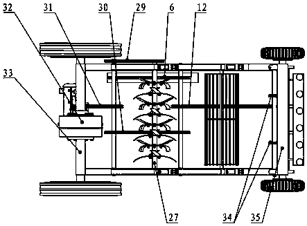 Agricultural soil loosening and perforating device