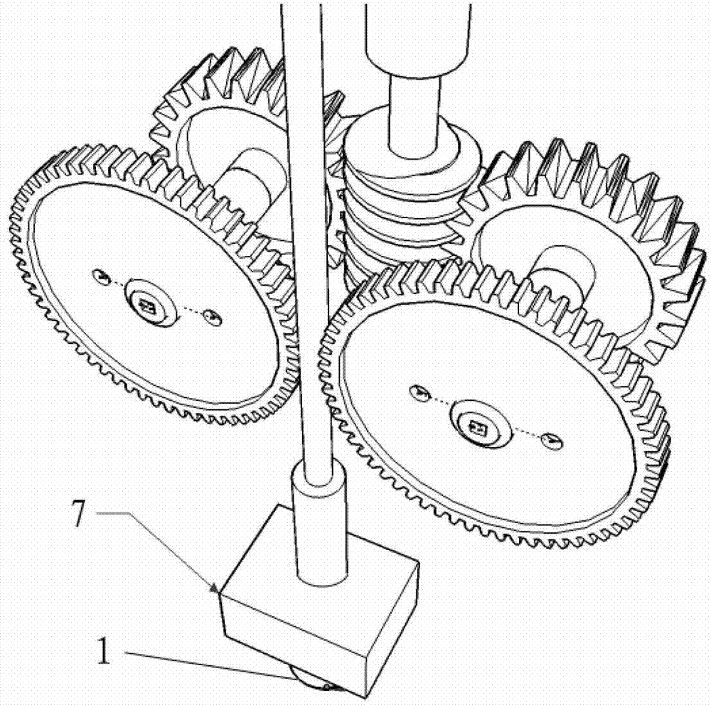 Extrusion device applied to fused deposition modeling high speed 3D (Three Dimensional) printer