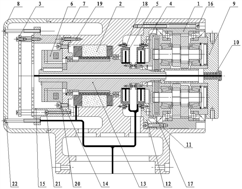 An integrated robot joint device