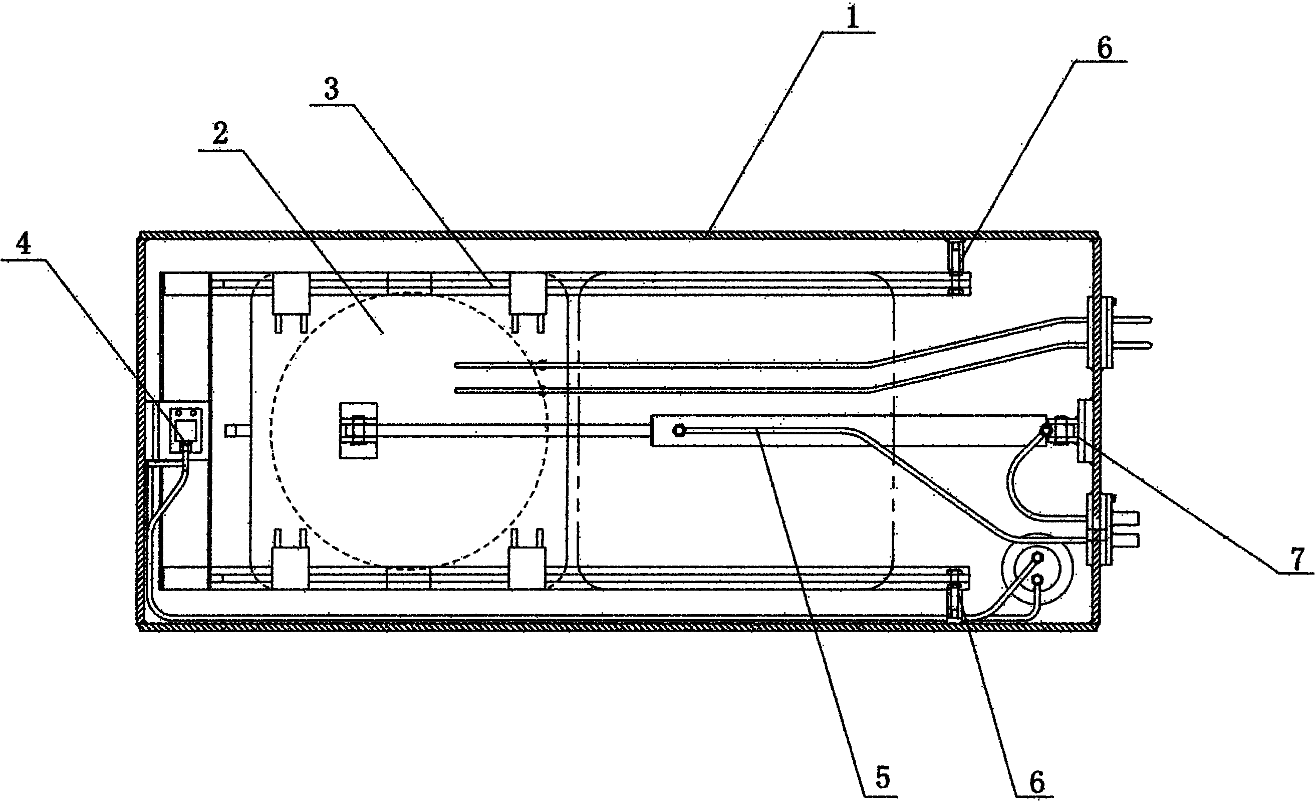 Oil cylinder lifting type isolating valve special for vacuum induction furnace