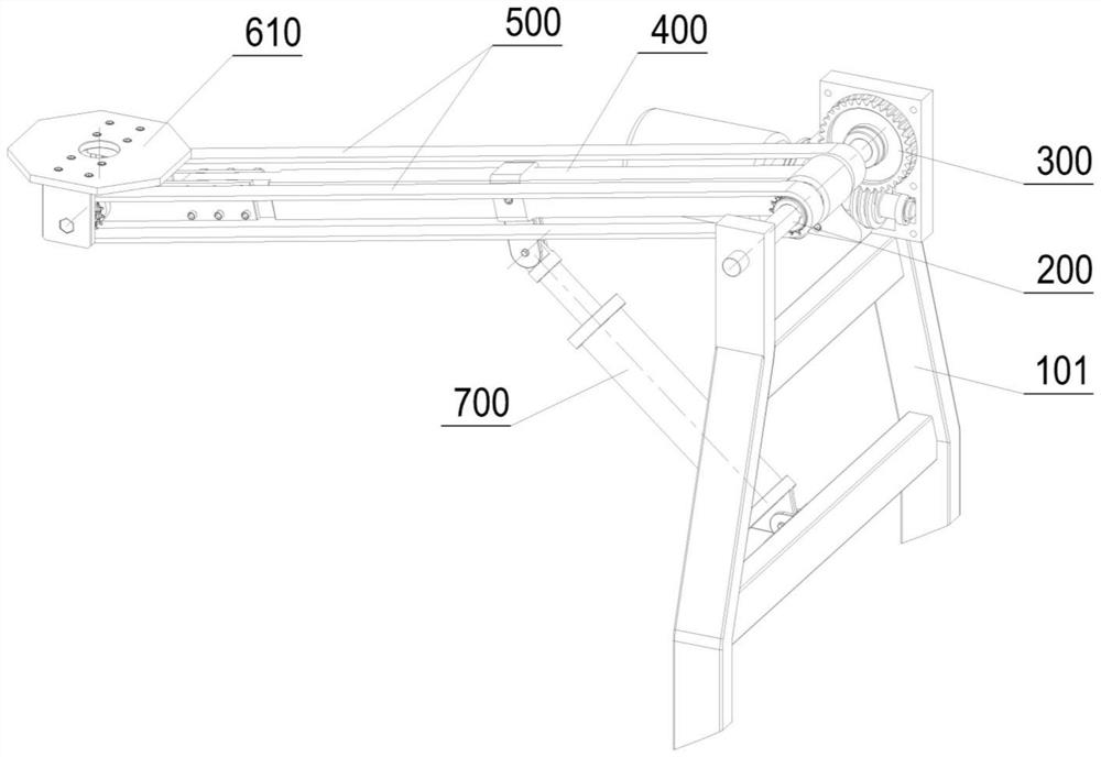 A platform reversible balance lifting arm