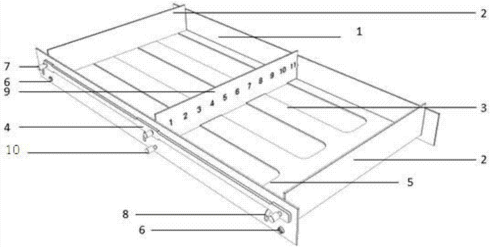 Multifunctional bill pasting tool and use method thereof