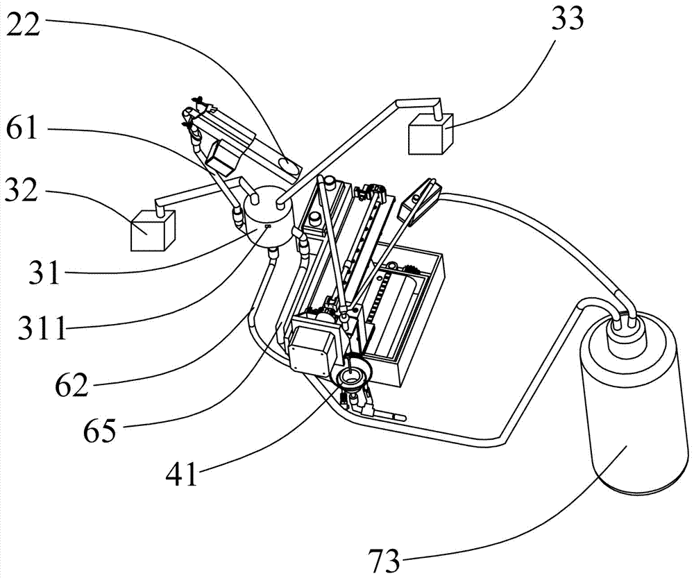 Urine testing closestool, urine testing method and cleaning method