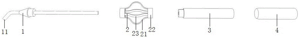 Cardiac-pacing wire with fixing device