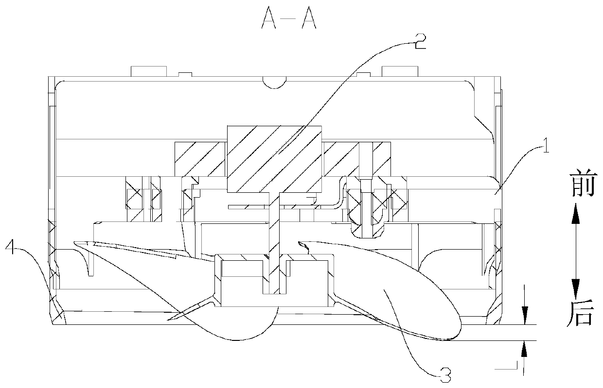 Fan assembly and household electrical appliance with it