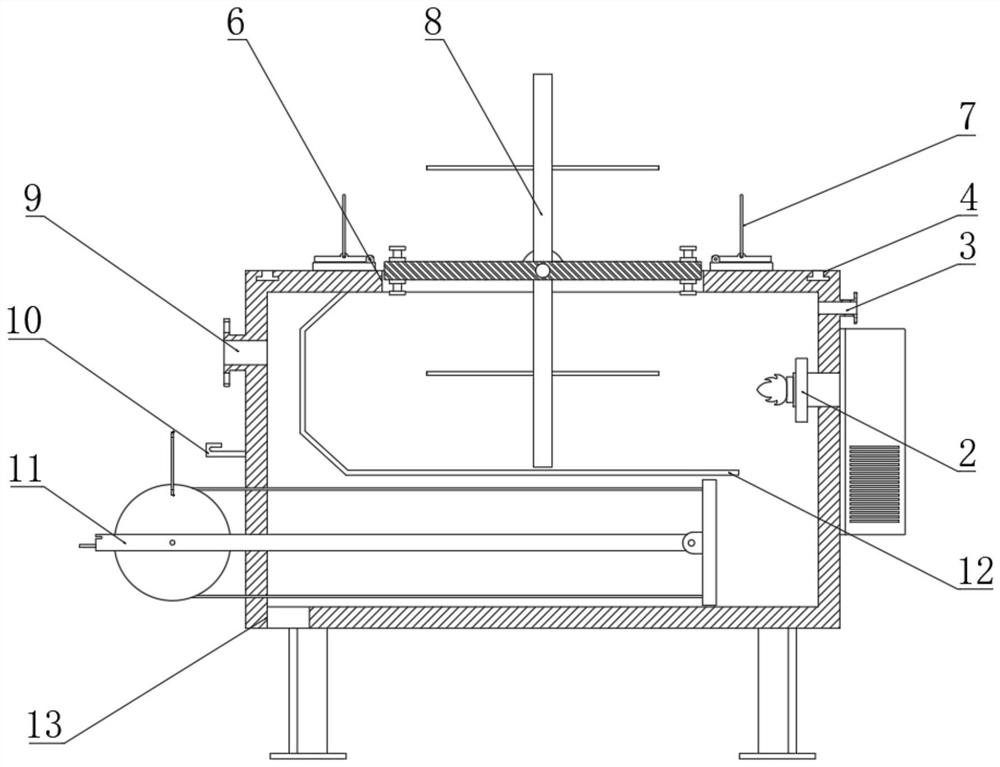 A waste gas treatment equipment for environmental engineering