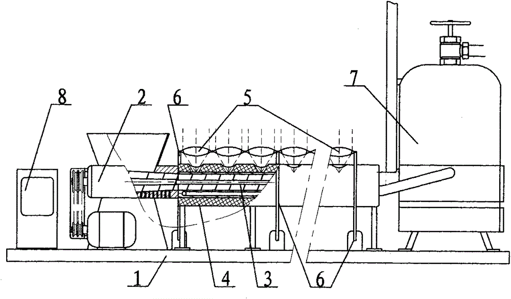 Sunlight-accumulating garbage incineration device