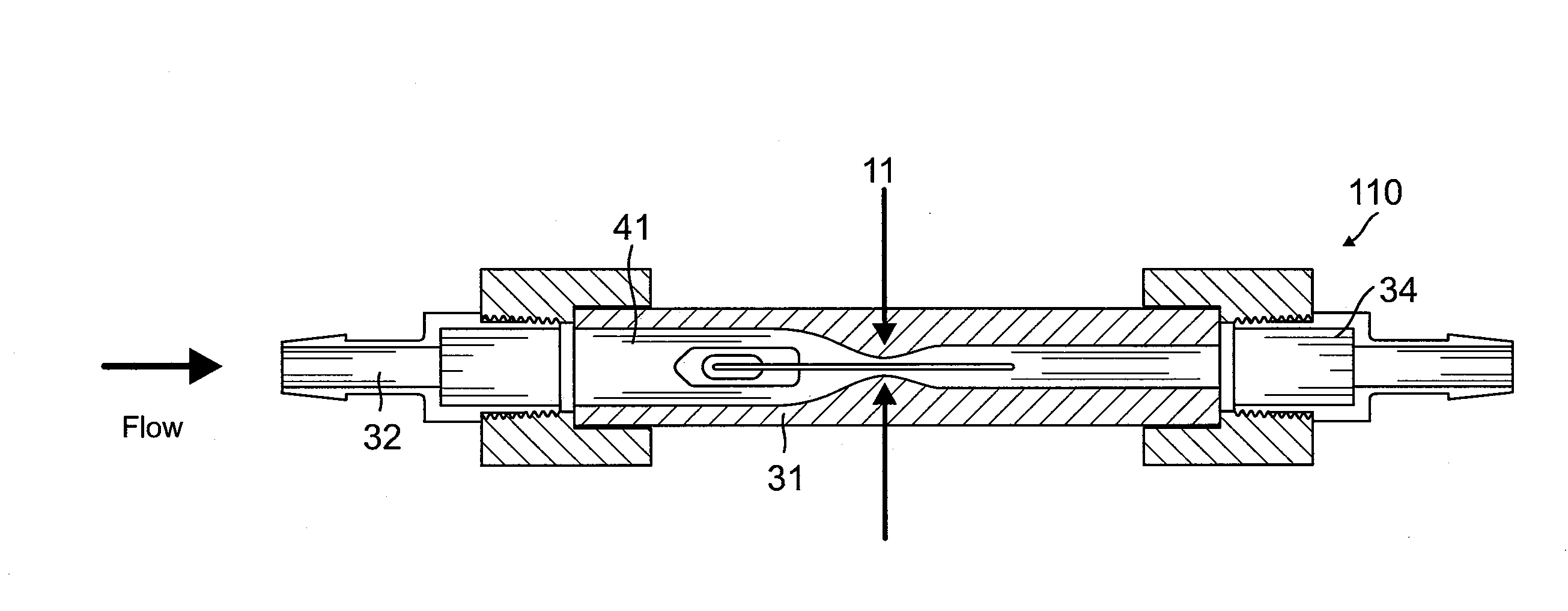 Flow energy piezoelectric bimorph nozzle harvester