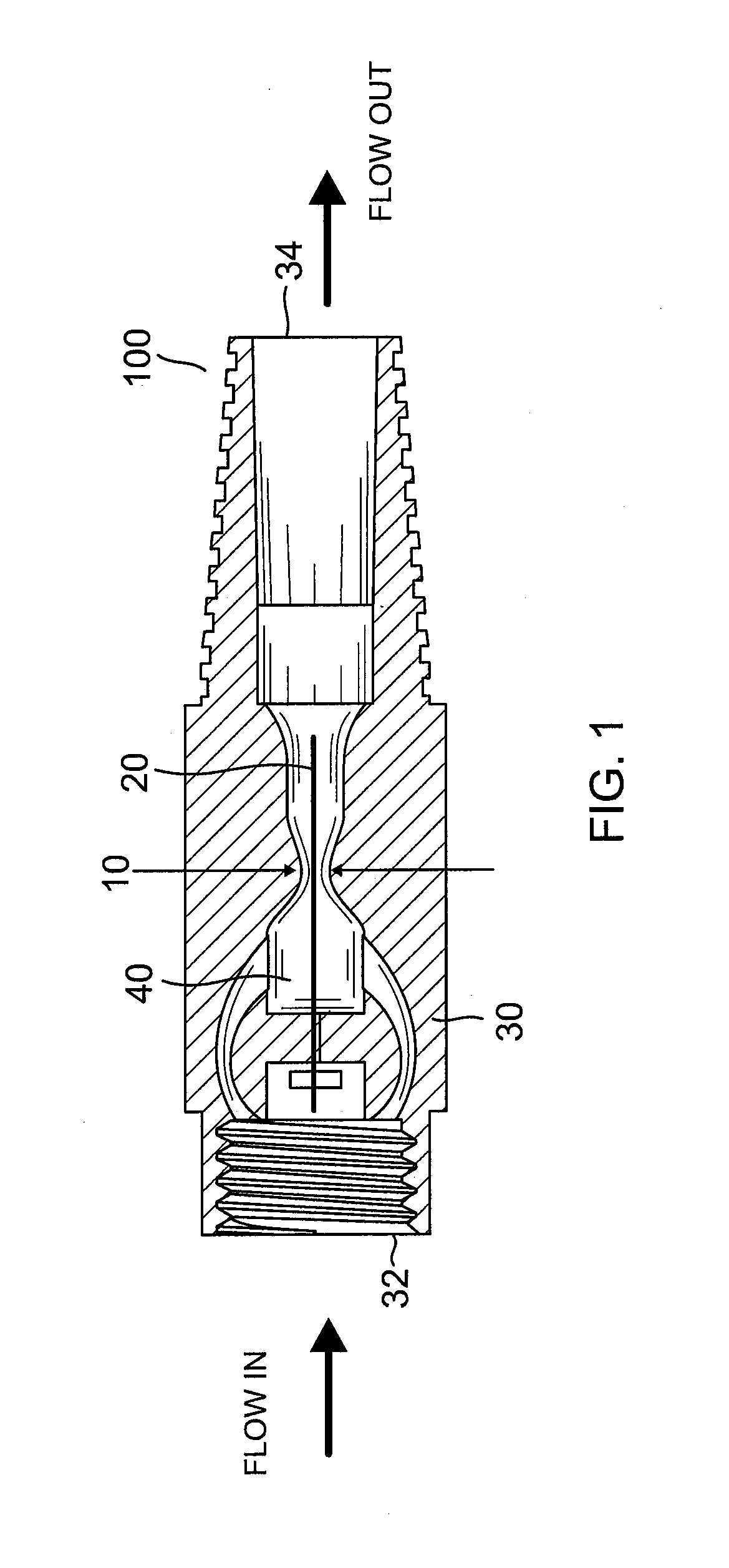 Flow energy piezoelectric bimorph nozzle harvester