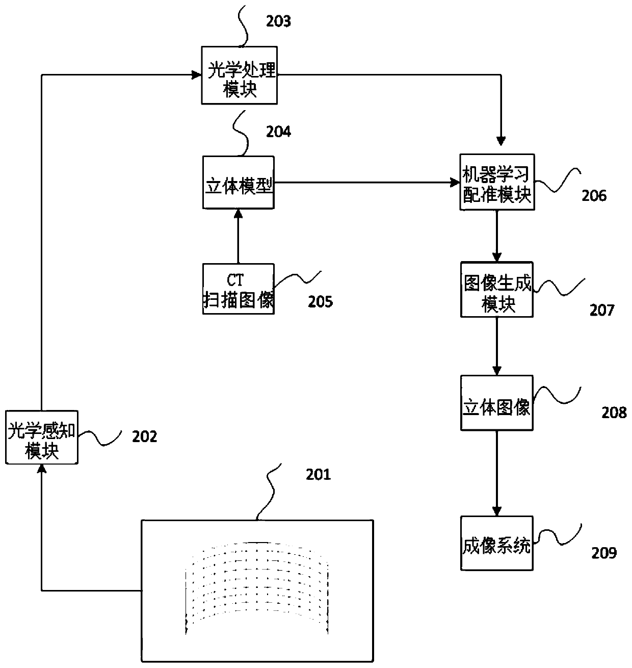 Surgical registration system using shape sensing optical fiber grids