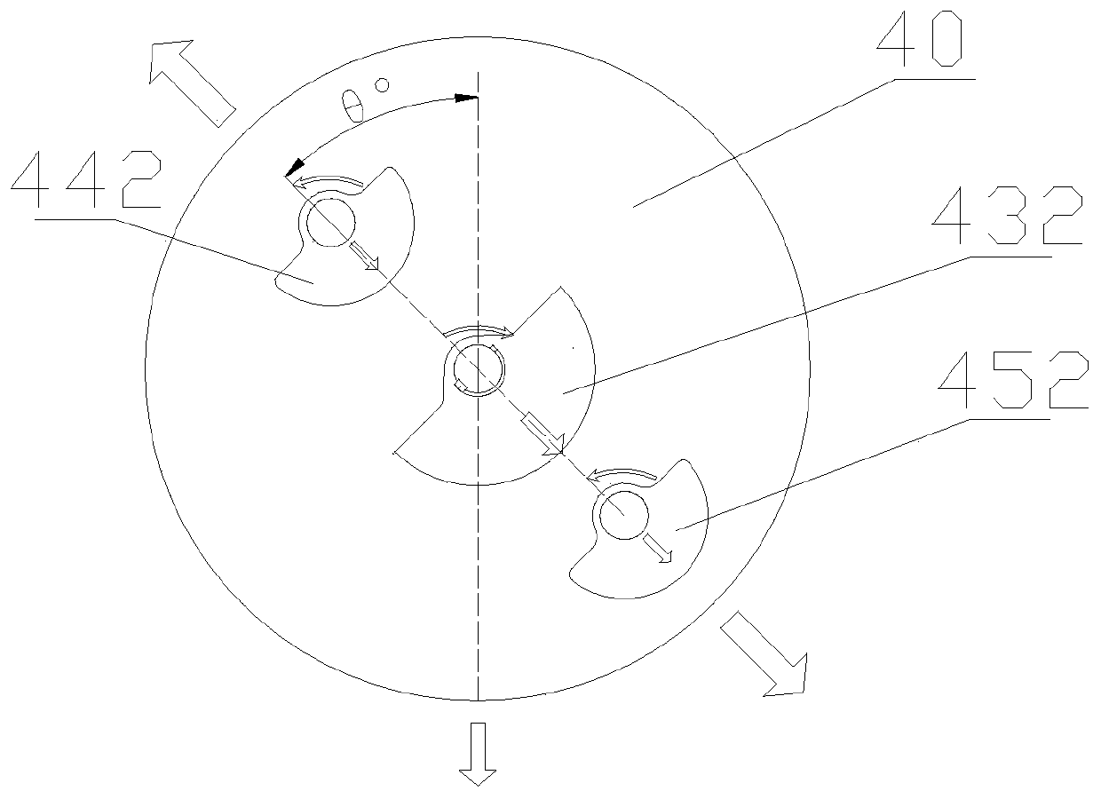 Vibration structure with adjustable excitation direction