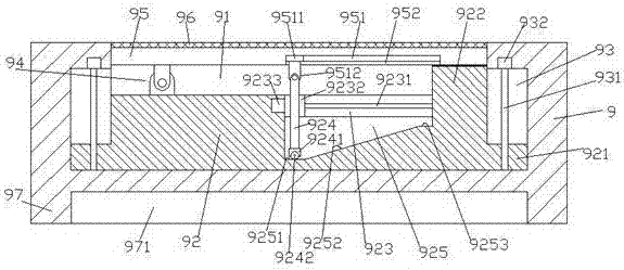 Processing table device for processing workpieces