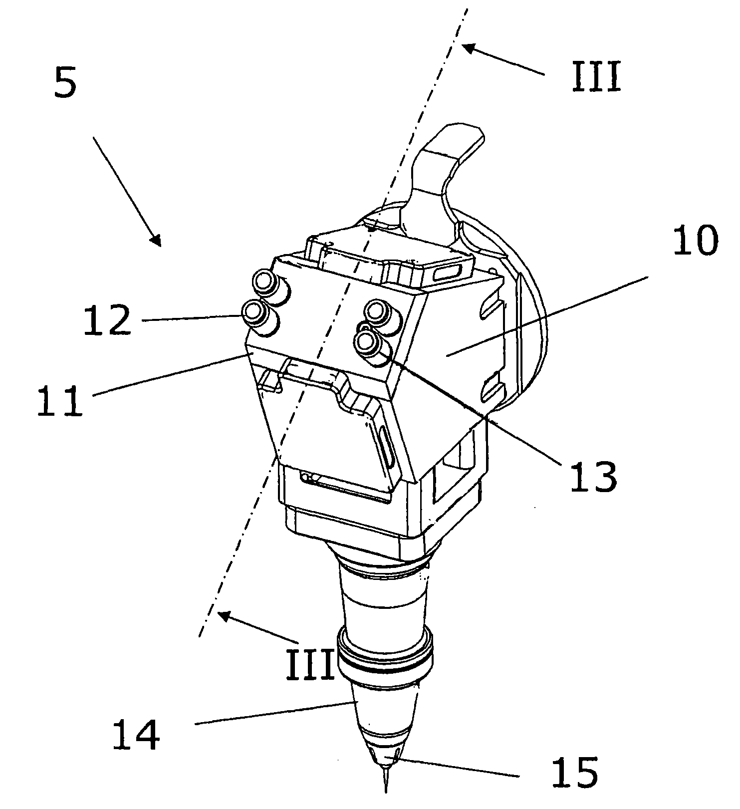 Head of laser processor and method for manufacturing corrosion resistant coating of channel thereof