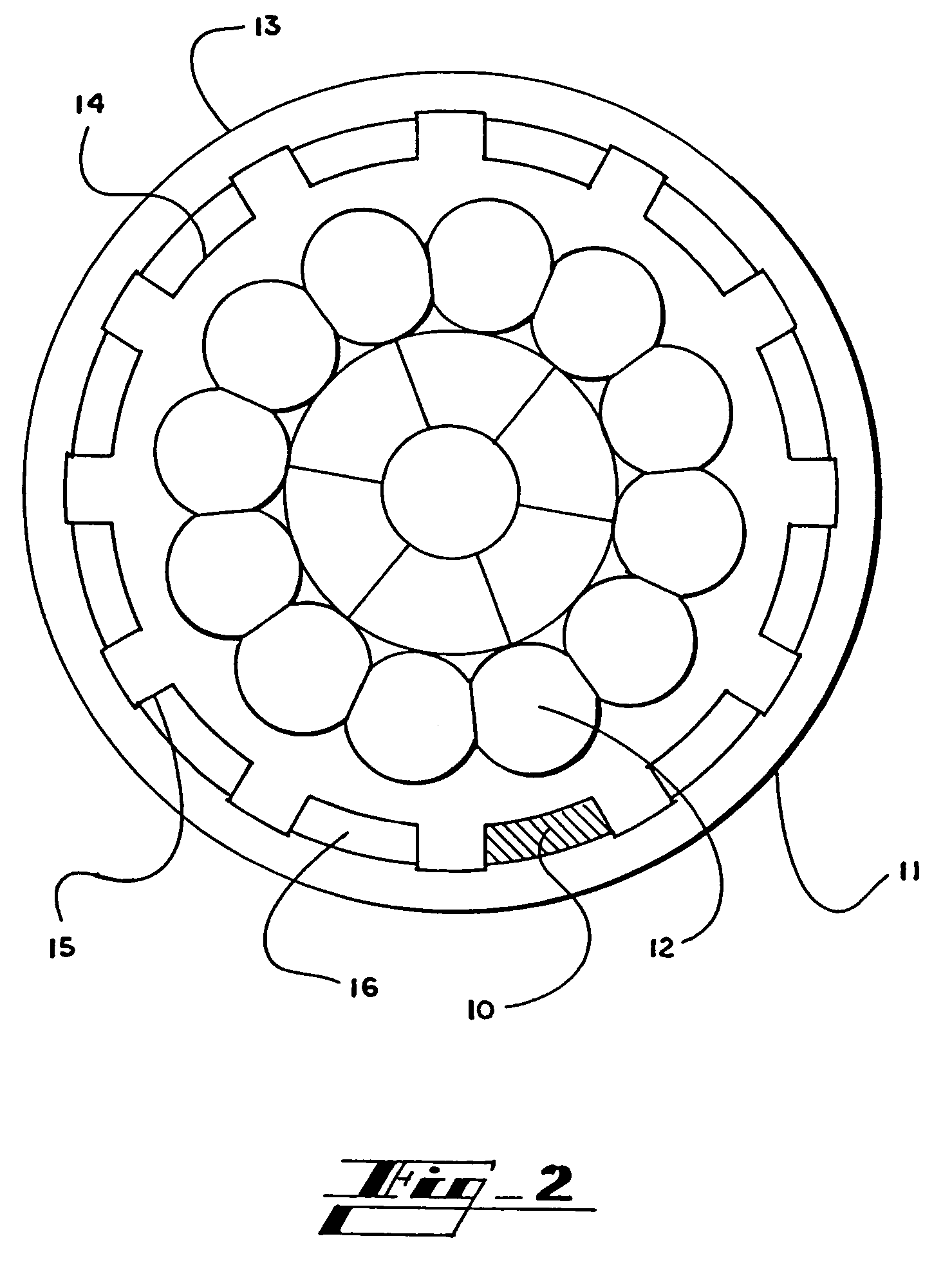 Multi-layer extrusion head for self-sealing cable