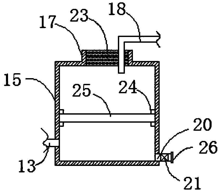 Coal mine heading face boring exploration protection device