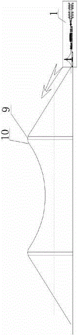 Direct cable weaving and hanging method for cable strand of suspension bridge