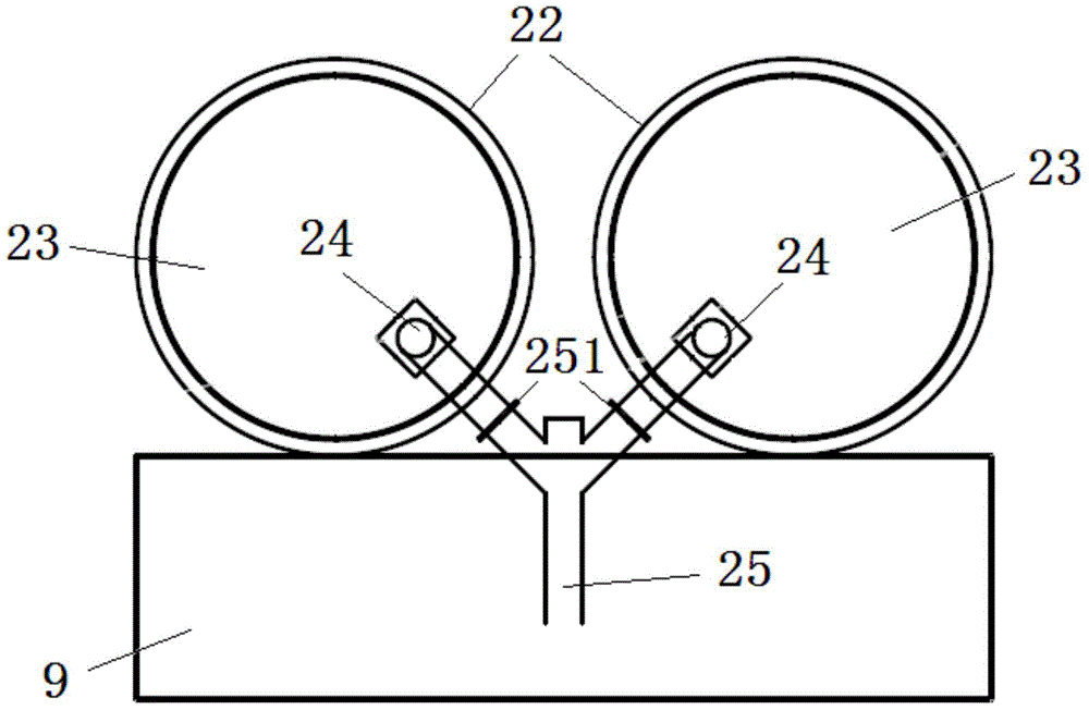 Automatic feeding device for pig house