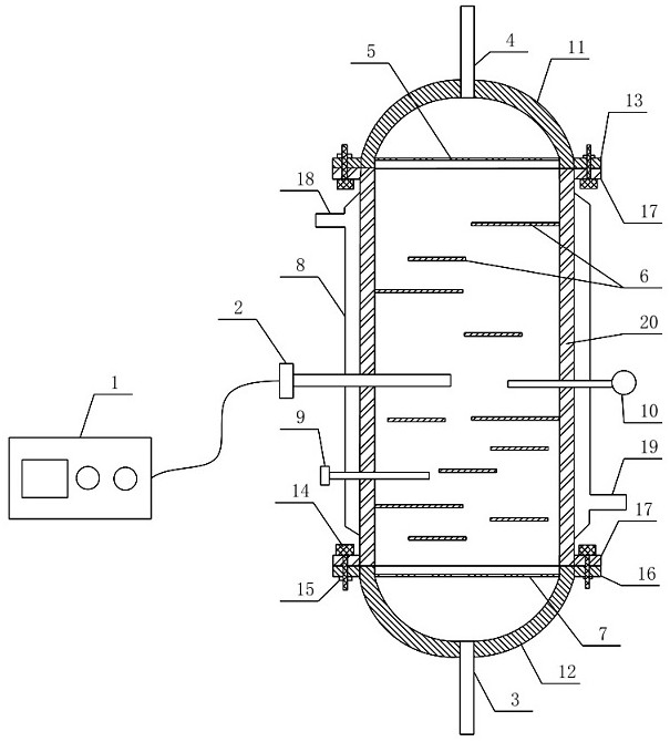 Ultrasonic-assisted supercritical extraction tank and preparation method of Sichuan-style capsanthin oil